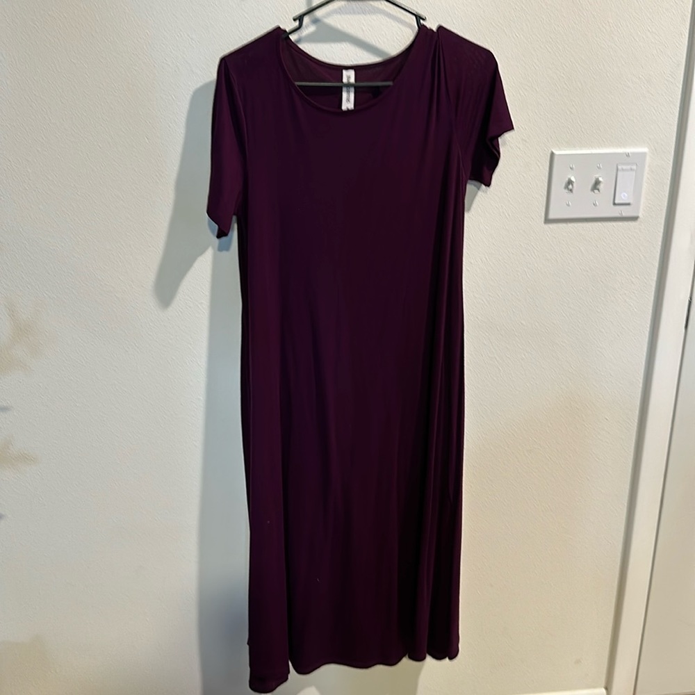 Purple Tshirt Dress